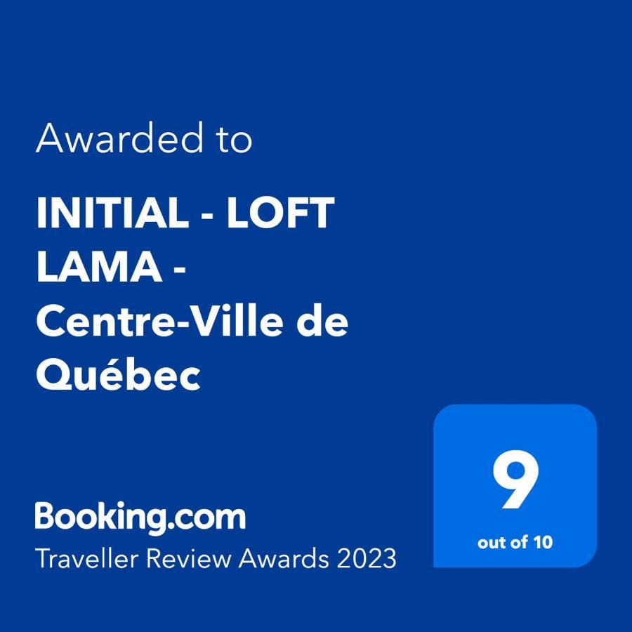 Initial - Loft Lama - Centre-Ville De Quebec Exterior photo